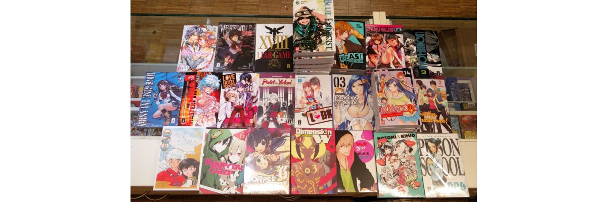 Neue Mangas von Egmont und Kaze eingetroffen - 