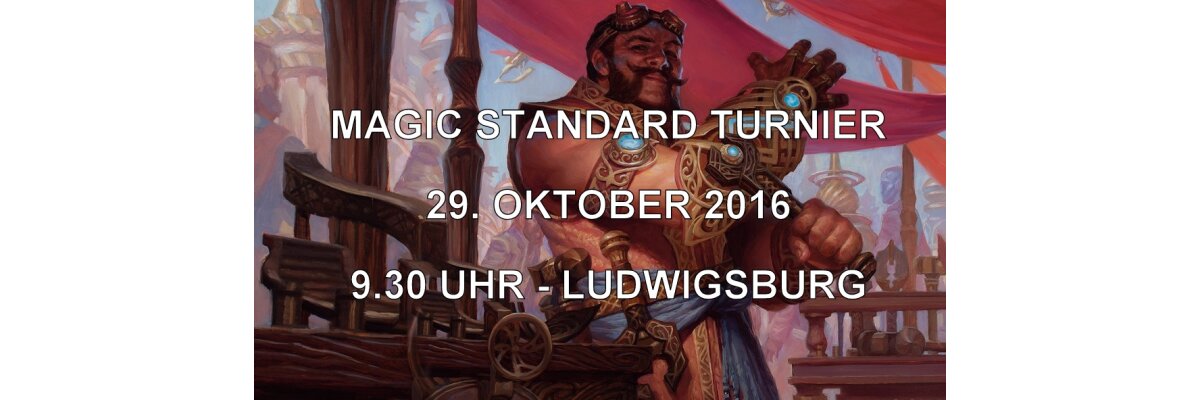 Magic Standard Turnier am 29. Oktober 2016 - 