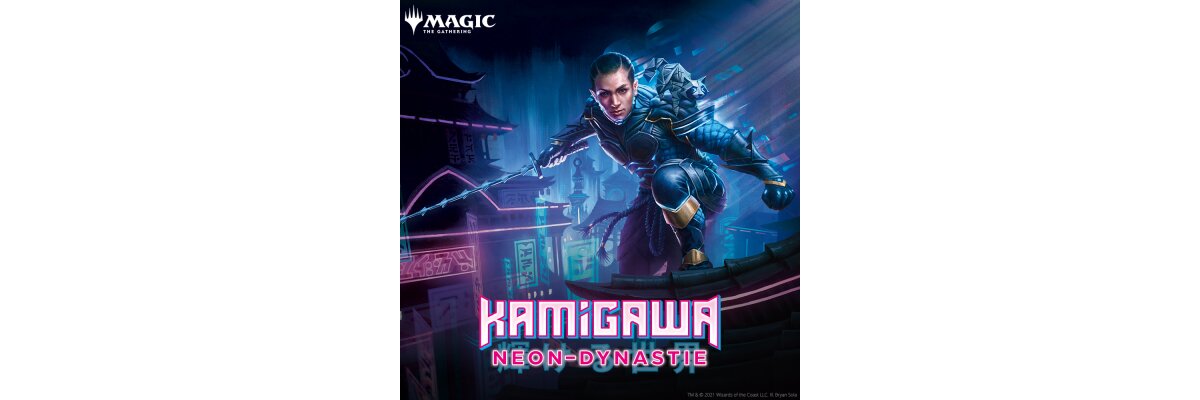 Magic - Kamigawa Neon-Dynastie GAME DAY Booster Draft - 