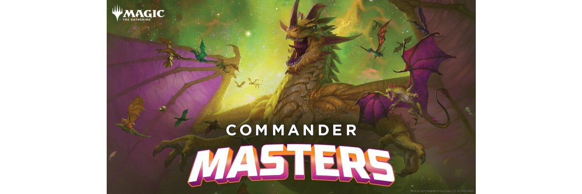 Magic The Gathering - COMMANDER MASTERS - Booster Draft - Magic The Gathering - COMMANDER MASTERS - Booster Draft