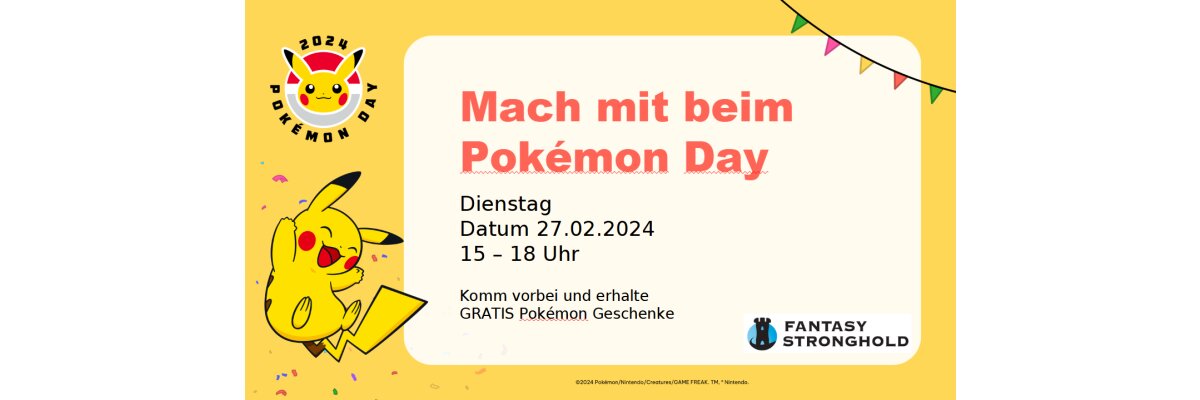 Pokémon Day am 27.02.24 - 
