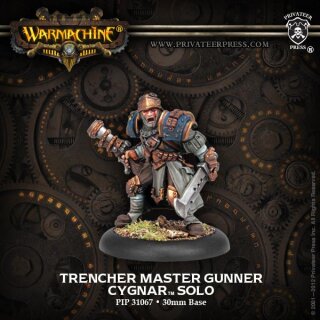 Cygnar Trencher Master Gunner (1) Blister