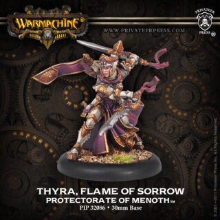 Protectorate Warcaster - Thyra, Flame of Sorrow Blister