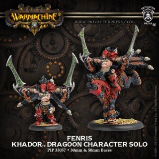 Khador Fenris Dragoon Solo Box