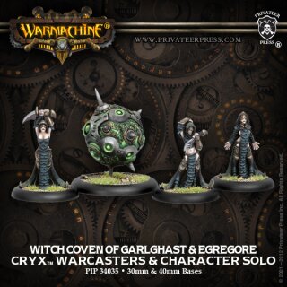 Cryx Warcaster - Witch Coven of Garlghast & Egregore Blister