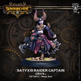 Cryx Satyxis Raider Captain Blister