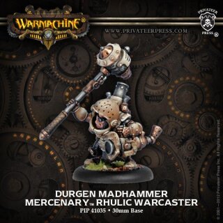Mercenary Warcaster - Durgen Madhammer Blister