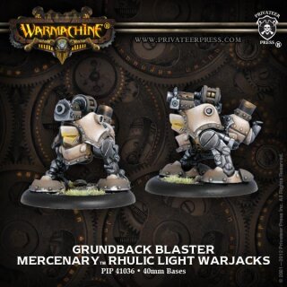 Mercenary Grundback Blaster Light Warjack (2) Blister