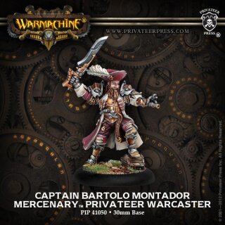 Mercenary Warcaster - Captain Bartolo Montador Blister
