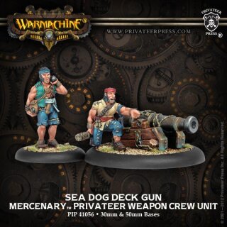 Mercenary Sea Dog Deck Gun Crew Blister