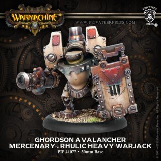 Mercenary Ghordson Avalancher Heavy Warjack Box