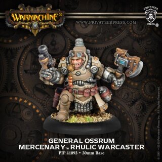 Mercenary Rhulic Warcaster - General Ossrum Blister