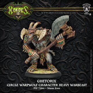 Circle Orboros Ghetorix Character Warpwolf Upgrade Blister