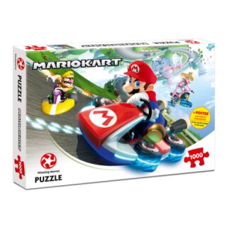 Puzzle Mario Kart - Funracer, 1000pc