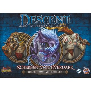 Descent 2. Edition: Scherben von Everdark: Helden- und Monster-Set