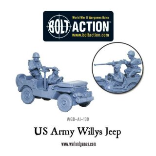 US Army Willys Jeep with stowage