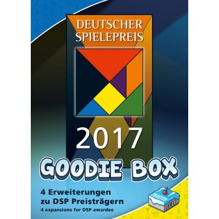 Deutscher Spielepreis 2017 - Goodie Box