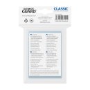 Ultimate Guard Classic Soft Sleeves Standardgröße Transparent (100)