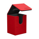 Ultimate Guard Flip Deck Case 80+ Standardgröße Rot