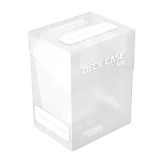 Ultimate Guard Deck Case 80+ Standardgröße Transparent
