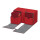Ultimate Guard Twin Flip´n´Tray Deck Case 200+ Standardgröße XenoSkin Rot