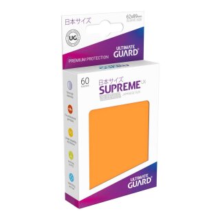 Ultimate Guard Supreme UX Sleeves Japanische Größe Orange (60)