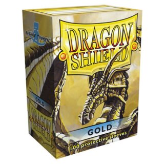 Dragon Shield - Gold (100 ct. in box)