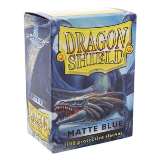 Dragon Shield - Standard - Matte - Blue (100)