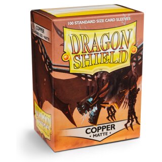 Dragon Shield - Standard - Matte - Copper (100)