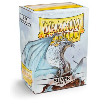 Dragon Shield - Standard - Matte - Silver (100)