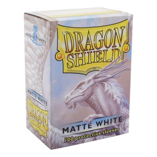 Dragon Shield - Standard - Matte - White (100)