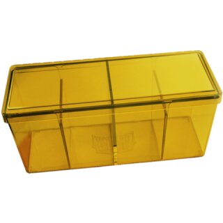 Dragon Shield Storage Box mit 4 Fächern - Yellow  