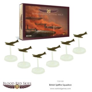 Blood Red Skies British Spitfire Squadron