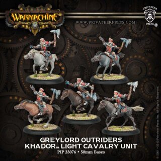 Khador Greylord Outriders Light Cavalry Unit Box (plastic)