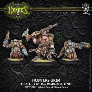 Trollblood Hunters Grim Epic Warlock Unit