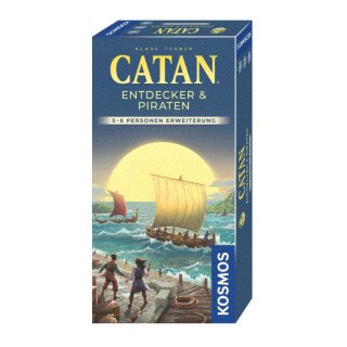 Die Siedler von Catan - Entdecker & Piraten Ergänzung für 5 - 6 Spieler