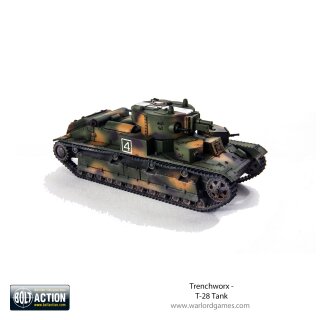 Trenchworx T-28 Tank, 28mm (1/56)