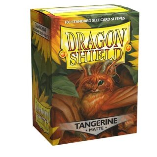 Dragon Shield - Standard - Matte - Tangerine (100) - GIBT ES NICHT MEHR