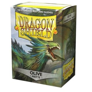 Dragon Shield - Standard - Matte - Olive (100) - GIBT ES NICHT MEHR