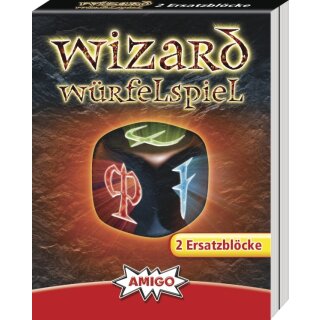 Wizard Würfelspiel Ersatzblöcke