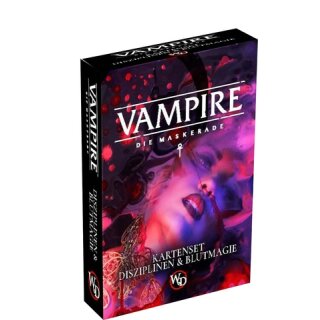 Vampire Die Maskerade V5 Kartenset - Disziplinen & Blutmagie