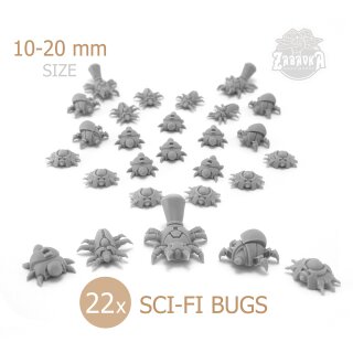 Sci-fi Bugs (22 Stück)