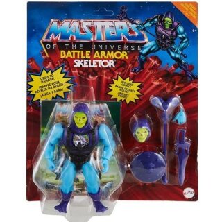 Masters of the Universe Origins Deluxe Actionfigur (14 cm) Battle Armor Skeletor