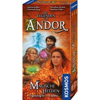 Die Legenden von Andor - Magische Helden (Ergänzung für 5 - 6 Spieler)
