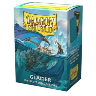 Dragon Shield - Standard - Matte Dual Sleeves - Glacier