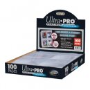 Ultra Pro - 4-Pocket Secure Platinum Page for Toploaders...