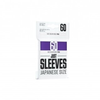 Just Sleeves - Japanese Size - Purple (60 Sleeves)
