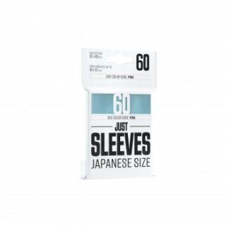 Just Sleeves - Japanese Size - Clear (60 Sleeves)