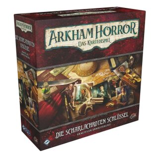 Arkham Horror: Das Kartenspiel – Die scharlachroten Schlüssel (Ermittler-Erweiterung)