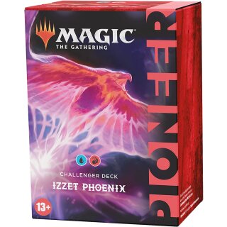 Magic the Gathering Pioneer Challenger Deck 2022 - Izzet Phoenix (Blue-Red - Englische Version)